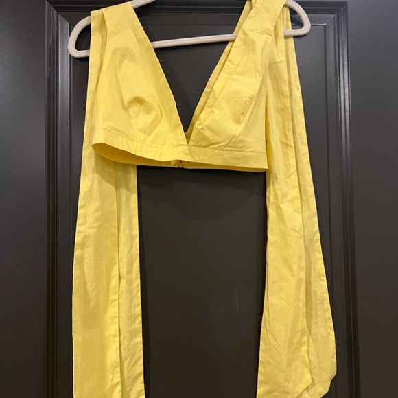 Alamour The Label Yellow Two-Piece Dress - Picture 2 of 3